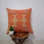 Authentic Cotton Cactus Silk Inspired Cushion Cover Handmade Sabra Pillow Cover